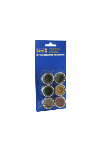 REVELL Set de Culori Email – Military 2 (6 x 14 ml) – Rev 32341
