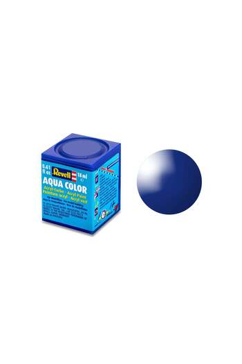 REVELL Vopsea Pe Baza De Apa Gloss Ultramarine-Blue Ral 5002 18 ml