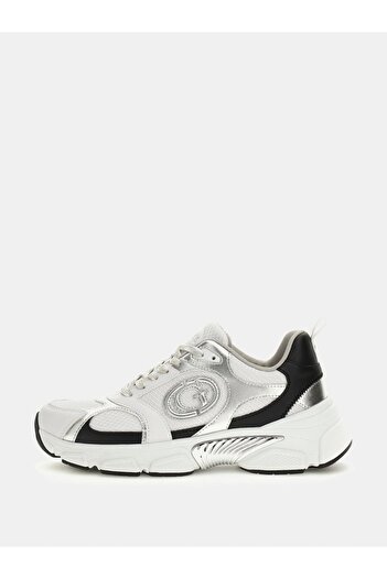 Guess Ibitha Women's Black/White Sneaker Fltibiele12-Whblk