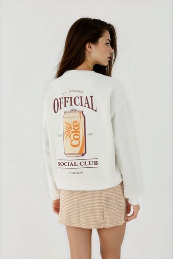 Hiccup Printed round neck sweatshirt