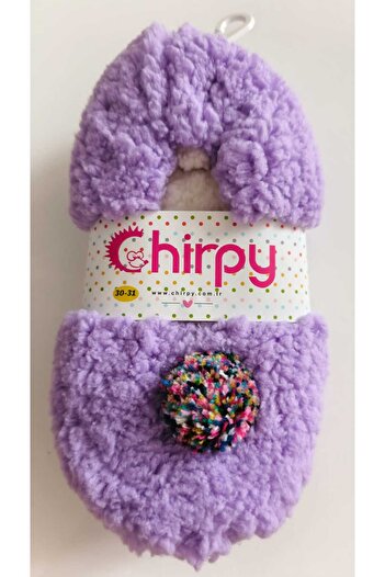 Chirpy My Baby Kumsal Non-Slip Sole Children's Home Slippers with Different Colors and Images.