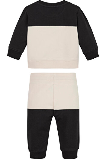 Calvin Klein HERO LOGO COLOUR BLO Bebek Siyah Eşofman Takımı