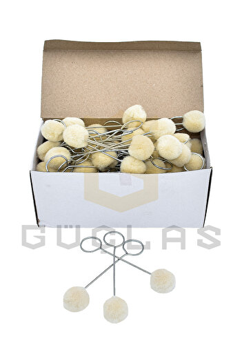 Güçlas Primer Brush - Primer Stick - Puff Brush (10 Pcs)