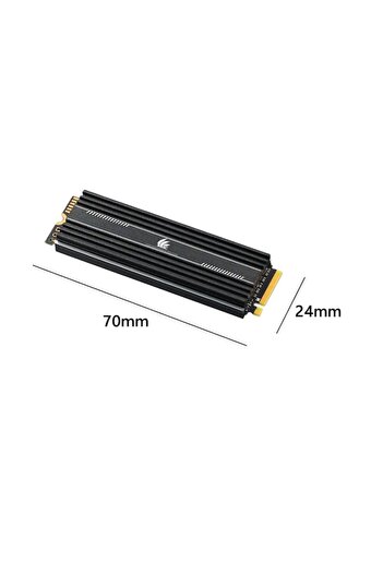 digital-play Cooler M.2 SSD Heatsink Cooler 2280, DIGITAL-PLAY, pentru SSD M2, 80mm, Corp din aluminiu, Banda tra
