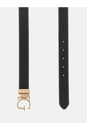 Guess Access Women's Anthracite Double-Sided Belt Bw9266P5330-Clo