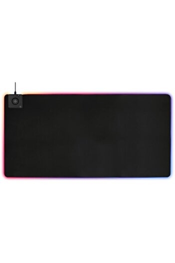 Deltaco Gaming Mousepad gaming XXL DMP330, 1190 x 590 x 4mm, RGB, wireless charging, 10W, black