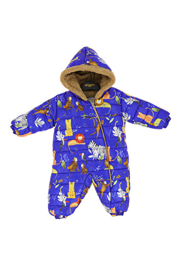 CRASSİ Baby Boy Jumpsuit Safari Printed