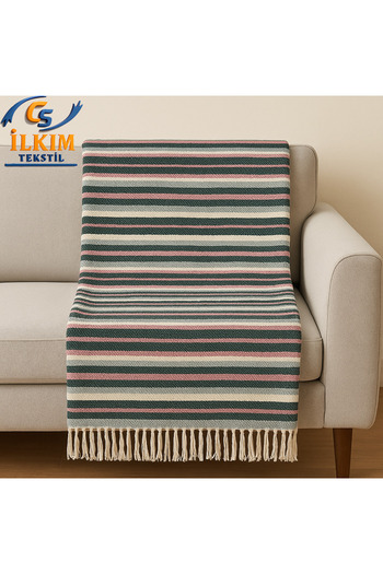 cs ilkim Four Seasons Cotton Blanket