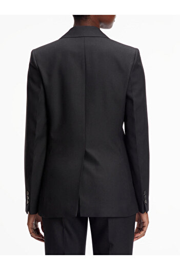 Calvin Klein ESSENTIAL TAILORED B Kadın Siyah Blazer