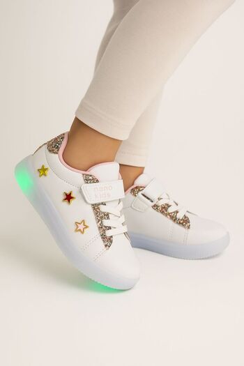 Babetty Lighted Orthopedic Anatomical Sole Girls' Sports Shoes Lightweight Comfortable