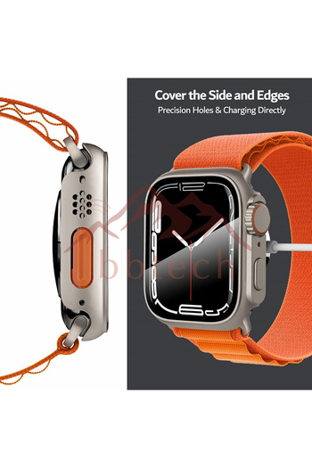 bbtech Apple Watch Se 3 44mm Ultra Converter Case and Screen Protector Se 3 to Ultra Converter Adapter