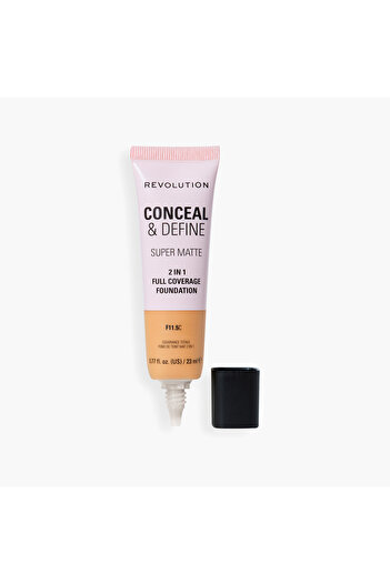 MAKEUP REVOLUTION Conceal And Define Full Coverage Foundation - 23 ml