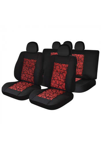 Umbrella Set universal covers Pemium Lux for cars, red and black color