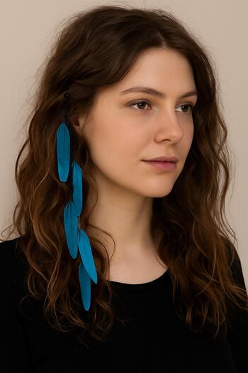 New Obsessions Feather Hair Chain Dreadlock Hair Rope