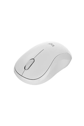 logitech ماوس بلوتوث صامت M240، أبيض فاتح
