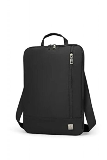 SMART BAGS حقيبة كمبيوتر محمول وحقيبة أعمال سوداء حصرية للجنسين طراز SMB EXC-8758