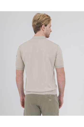 PAUL&SHARK MEN'S KNITTED POLOSHIRT C.WCOTTON