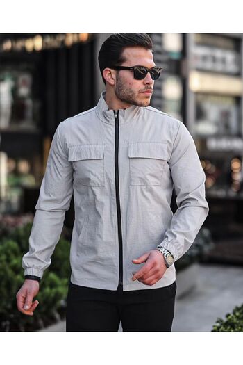 LORD life Men's Coat with Pockets Raincoat