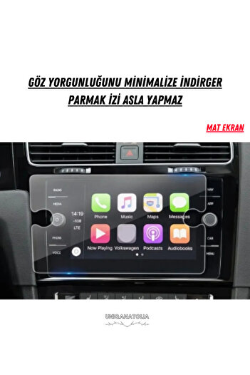UniqAnatolia Passat B8 8.5 Inch 2020-2023 Navigation and Multimedia Compatible Matte Screen Protector