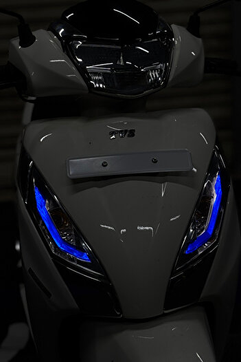 Banxtre Headlight Design Sticker Set (Right and Left) Compatible with Daytime Running Lights for Tvs Jupiter 125