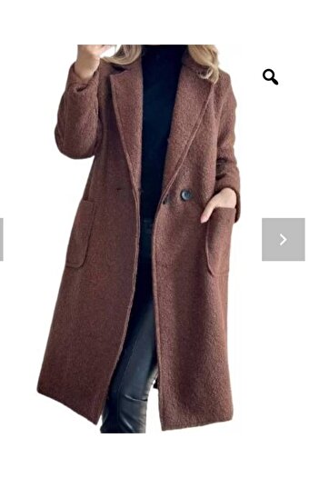 MAXORA SHOP Terry coat with pockets