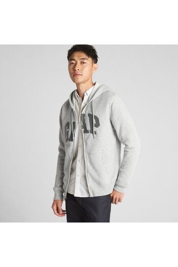 GAP Men's HERITAGE LOGO FULLZIP HOODIE - 85151619