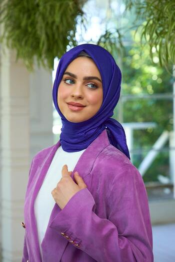 İpekhan Parliament Voile Silk Scarf - Plain Pattern, Voile - 10100-14