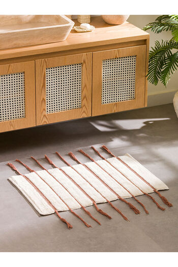 LC Waikiki Create Your Style from Uzg Store |   Line Embroidered Bath Mat 50X80 cm