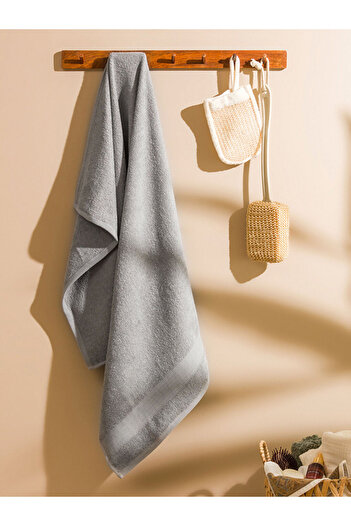 LC Waikiki Create Your Style from Uzg Store |   Stripe Embroidered Bath Towel 70X130 cm