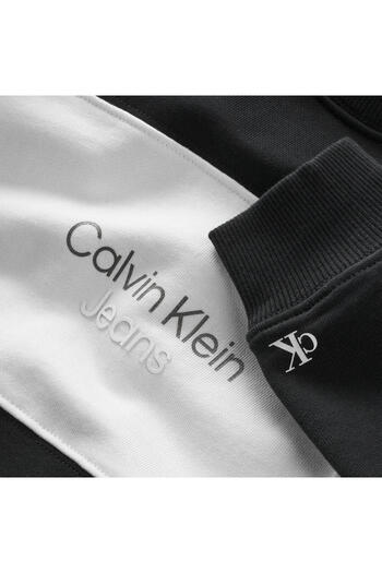Calvin Klein COLOR BLOCK HWK SET Erkek Siyah Eşofman Takımı
