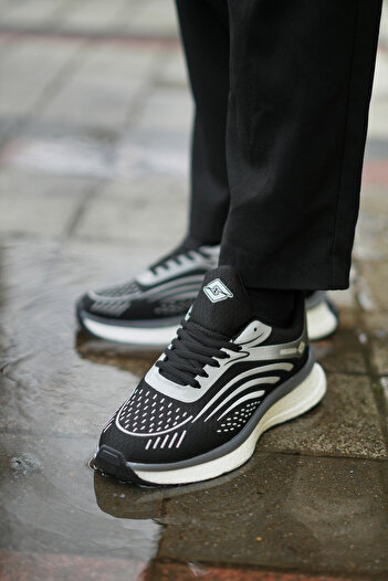 FLY STEP Foam Soft Non-Yellowing Sole Lightweight Flexible Orthopedic Daily Sneaker Sports Running and Walking Shoes