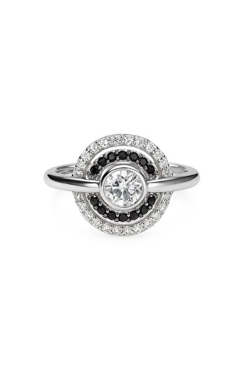 Diamonfire Inel din argint, de dama, cu piatra de zirconiu, 611782