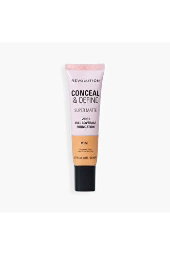 MAKEUP REVOLUTION Conceal And Define Full Coverage Foundation - 23 ml