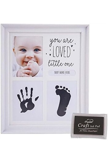 X SPRING Baby Handprint and Footprint Kit, Baby Keepsake Frame Kit, Photo Frame Kit for Newborn Boys