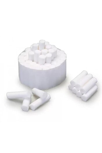 Medicom Rulouri de Vata, Medicom, Pentru Cabinetele Stomatologice, 100% Bumbac, Marime 1, 750buc