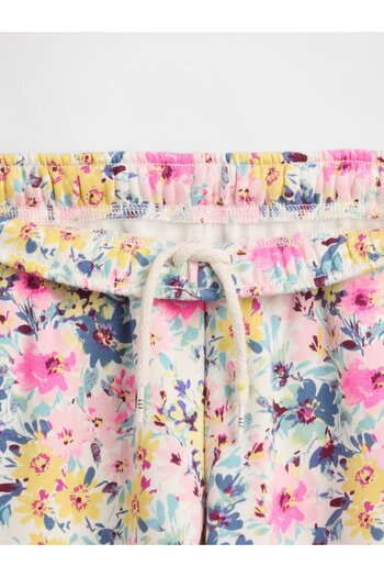GAP Kız Çocuk Pembe Vintage Soft Relaxed Eşofman Altı