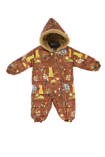 CRASSİ Baby Boy Jumpsuit Safari Printed