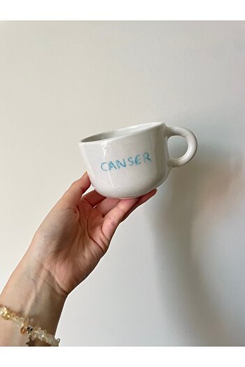 Nouis Handmade Cancer Zodiac Ceramic Mug