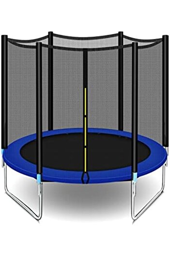 SKY TOUCH SKY-TOUCH 6FT/8FT/10FT/12FT Outdoor Trampoline for Kids Adult, Large Bungee Bed Jumping Mat and Spri