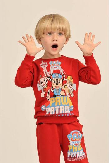 ARBİ kids Boys' Paw Patrol Full Cotton Two-Thread Fabric Seasonal Full-Fit Suit