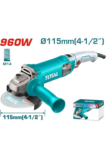 TOTAL ANGLE GRINDER 960W 115MM TG10911576