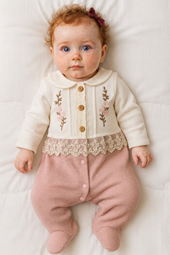 GizaKids 100% Cotton Baby Girl Rompers
