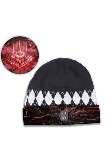 NeoSimply Heated Hat Neosimply®, Rechargeable Battery, 2200 mAh 7, 4 V, App Control, 3 Levels