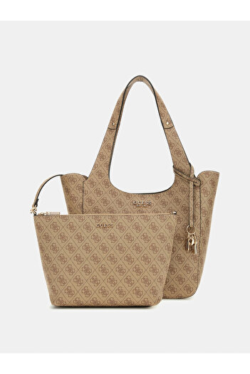Guess Access Women's Brown Handbag Hwsg7334220-Ltl