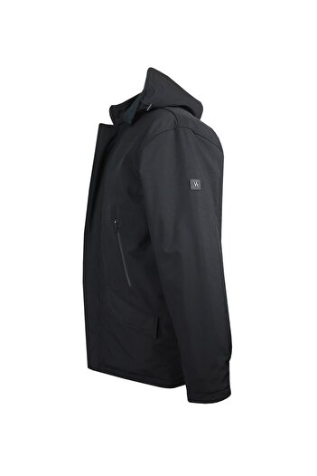 tambattal Large Size Padded Softshell Coat (Loose Comfortable Fit)