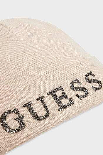 Guess Beret with Logo Aw5398Pol01 Beret Aw5398 Pol01 Sto