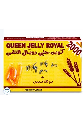 Eckhart Queen 2000 Royal Jelly + Yohimbe 30 Capsules