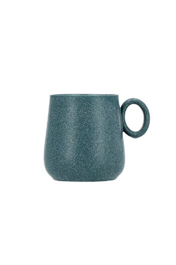 Dallaty porcelain matt blue mug