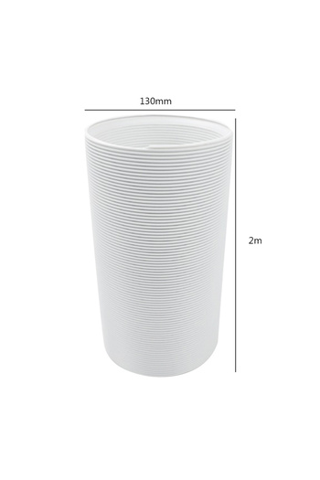 APWIKOGER 130mmx2M 130 150mm Duct Extension Pipe Telescopic Flexible Mobile 13/15cm Air Conditioner Exhaust Ho