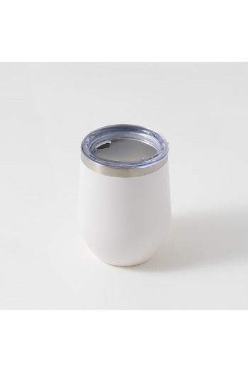 Dallaty Stainless Steel Thermo Cup 360Ml In White